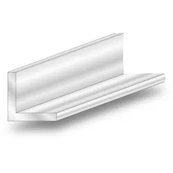 Profil kątowy 30x30-1M PCV biały