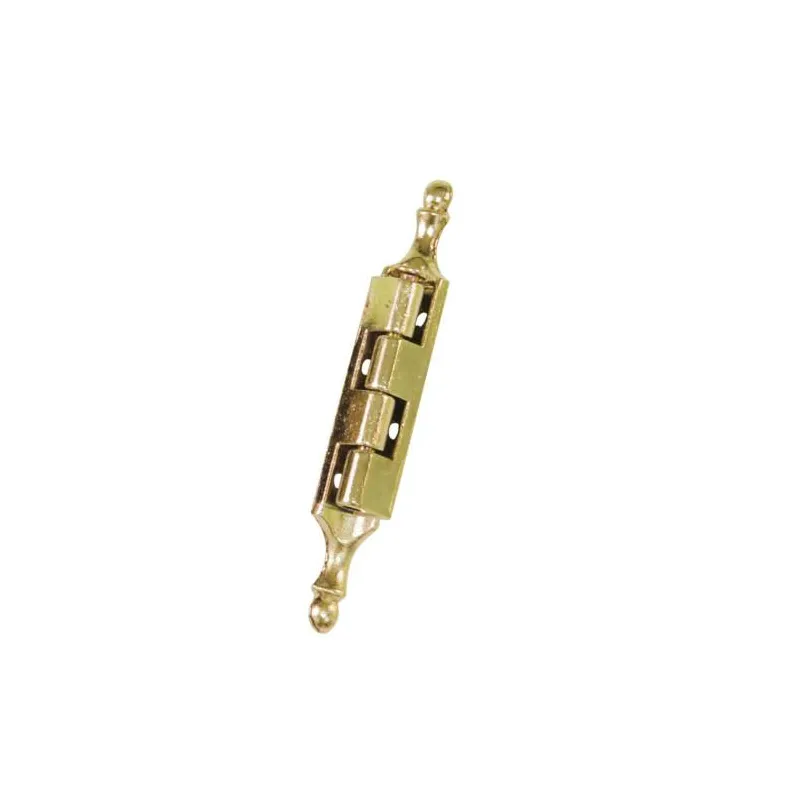 Zawias meblowy 79x40 mosiądzowany mod. 557