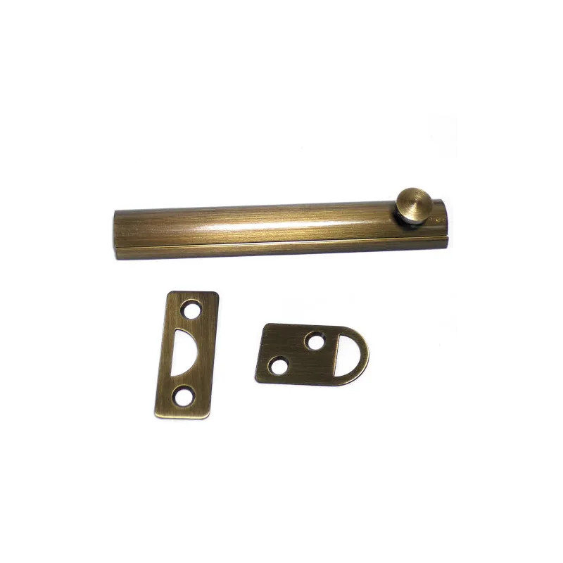 Zasuwka 600-100 mosiądz złoto antyczne