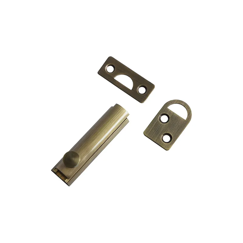 Zasuwka meblowa mosiężna 80mm złoto antyczne mod. 600