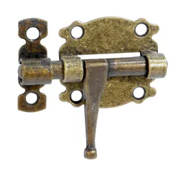 Zasuwka stalowa 50x45mm złoto antyczne mod. 484 EAN