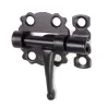 Zasuwka stalowa 30x30mm czarna mod. 484
