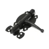 Zasuwka stalowa 80x45mm czarna mod. 484