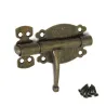Zasuwka stalowa 80x45mm złoto antyczne mod. 484 EAN
