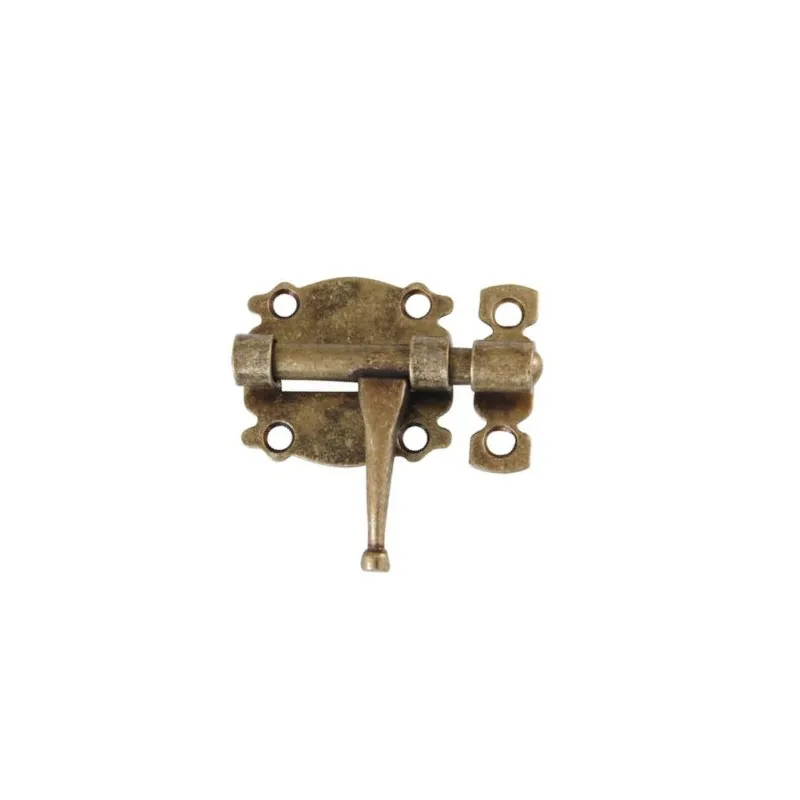 Zasuwka stalowa 40x41mm złoto antyczne mod. 484 EAN