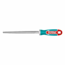 Pilnik stalowy trójkątny do metalu 200mm THT91486 (D)