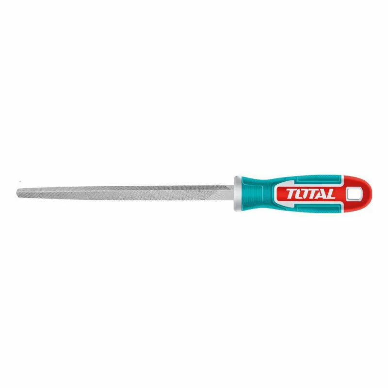 Pilnik stalowy trójkątny do metalu 200mm THT91486 (D)