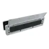 Wrzutnia na listy dwustronna ze szczotką 76x310mm chrom polysk 40-80 mod. NU MAIL