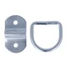 Uchwyt ruchomy na płytce stalowy cynkowany 60x34mm mod.512