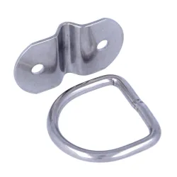 Uchwyt ruchomy na płytce stalowy cynkowany 60x34mm mod.512