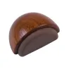 Odbój drewniany mahoń / brąz 48x23mm odbojnik podłogowy mod. 406