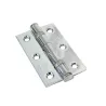 Zawias drzwiowy 76x50x2mm chromowany 2szt.