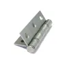 Zawias do drzwi 76x50mm stal chrom satyna splatany 2szt.