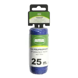 Szpagat sznurek pleciony polipropylen 2,5mm 25m niebieski mod. 20180 DIS