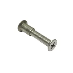Śruba meblowa z nakrętką M5x26 INOX