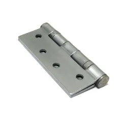 Zawias stalowy 102x76mm chrom satyna 2szt. łożyskowany mod. ZHS43