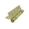 Zawias stalowy 102x76mm mosiądzowany 2szt. łożyskowany mod. ZHS43