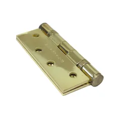 Zawias stalowy 102x76mm mosiądzowany 2szt. łożyskowany mod. ZHS43