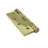 Zawias stalowy 102x76mm mosiądzowany 2szt. łożyskowany mod. ZHS43