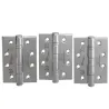 Zawias do drzwi 102x76mm stal nierdzewna INOX połysk splatany 3szt.