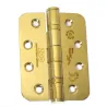 Zawias do drzwi 102x76mm stal nierdzewna INOX PVD złoty połysk splatany 2szt.