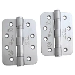 Zawias do drzwi 102x76mm stal nierdzewna INOX 2szt mod. ZHSS243