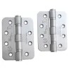Zawias do drzwi 102x76mm stal nierdzewna INOX 2szt mod. ZHSS243