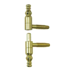Zawias wkręcany ozdobny 13mm barok mosiądzowany mod. 131 AGB