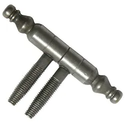 Zawias wkręcany ozdobny 13mm barok stalowy mod. 131 AGB