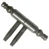 Zawias wkręcany ozdobny 13mm barok stalowy mod. 131 AGB