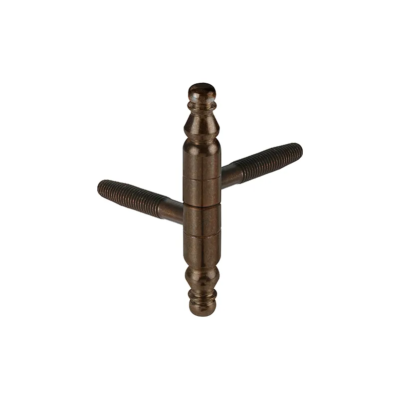 Zawias wkręcany ozdobny 16x100mm brązowy mod. 131 AGB