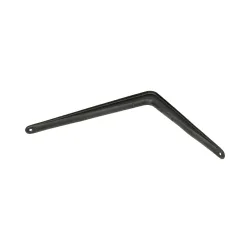 Wspornik półki stalowy czarny 350x300mm mod. 6