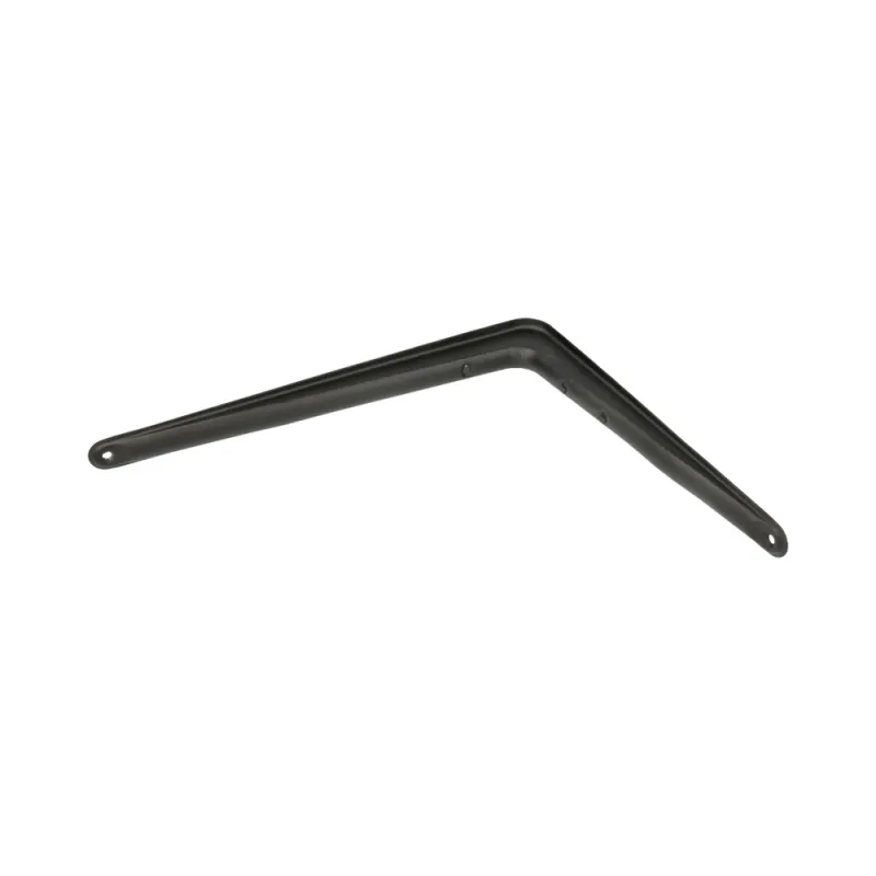 Wspornik półki stalowy czarny 350x300mm mod. 6
