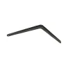 Wspornik półki stalowy czarny 350x300mm mod. 6