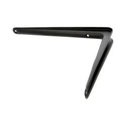 Wspornik półki stalowy czarny 350x300mm mod. 6