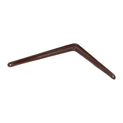 Wspornik półki stalowy brązowy 300x250mm mod. 6