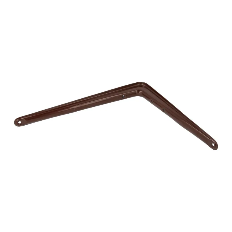Wspornik półki stalowy brązowy 300x250mm mod. 6