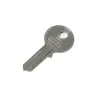 Klucz do kłódki 20mm mosiężny niklowany mod.1