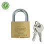 Kłódka mosiężna 60mm podwójne ryglowanie ten sam klucz mod.20