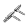 Zawias wkręcany ozdobny 13x87 niklowany mod. 132 AGB