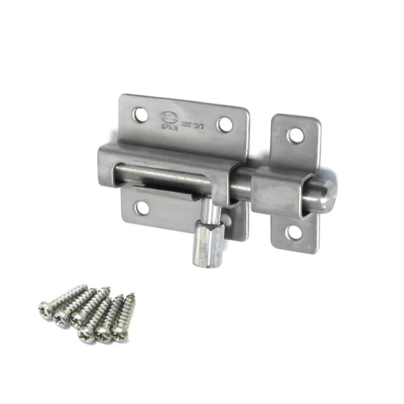 Zasuwka ze stali nierdzewnej INOX 40x37mm mod. 800 DIS