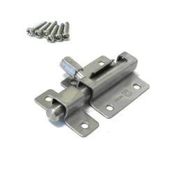 Zasuwka ze stali nierdzewnej INOX 40x37mm mod. 800 DIS