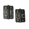Zawias drzwiowy 102x76x3 czarny splatany 2szt. mod. VHC243R