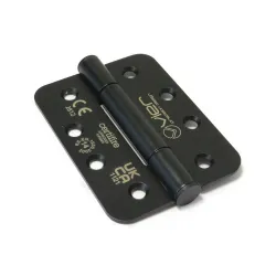 Zawias drzwiowy 102x76x3 czarny splatany 2szt. mod. VHC243R