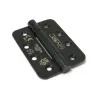 Zawias drzwiowy 102x76x3 czarny splatany 2szt. mod. VHC243R