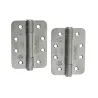 Zawias do drzwi 102x76mm stal nierdzewna INOX chrom satyna splatany 2szt.