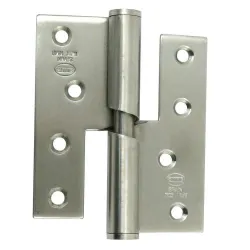 Zawias do drzwi 100x86mm stal nierdzewna INOX samozamykający LEWY (pl) mod. 428