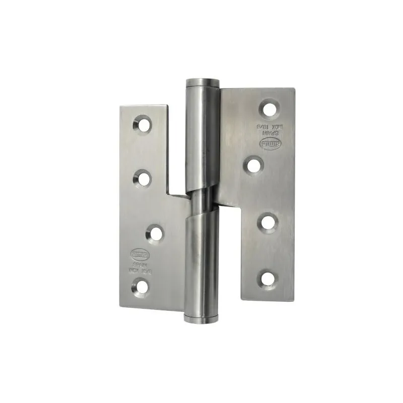 Zawias do drzwi 100x86mm stal nierdzewna INOX samozamykający PRAWY (pl) mod. 428