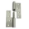 Zawias do drzwi 100x86mm stal nierdzewna INOX samozamykający PRAWY (pl) mod. 428