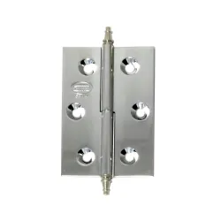 Zawias meblowy 60x40mm chrom połysk PRAWY (pl) mod. 1006